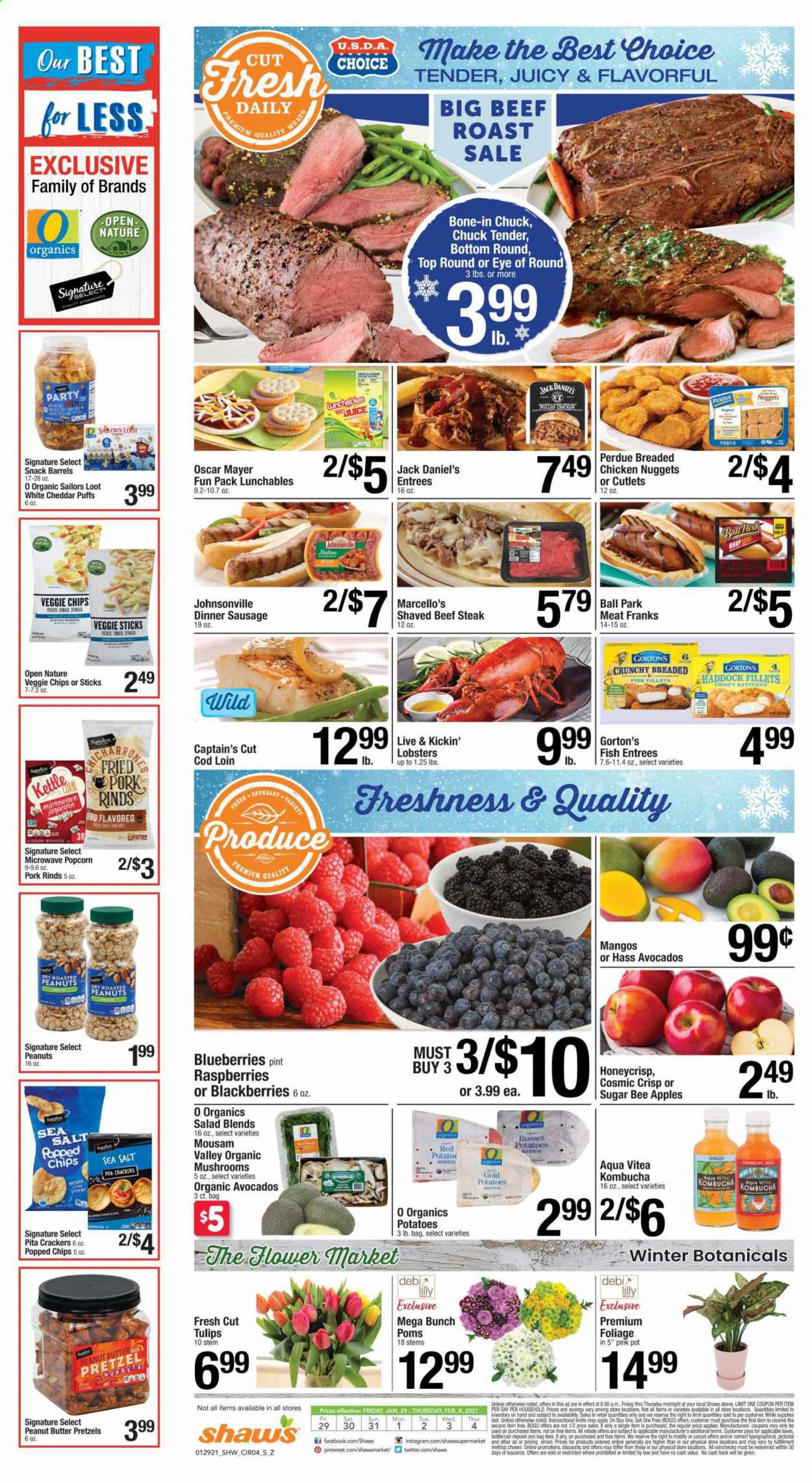 Shaw’s ad - 01/29/2021 - 02/04/2021. Page 4