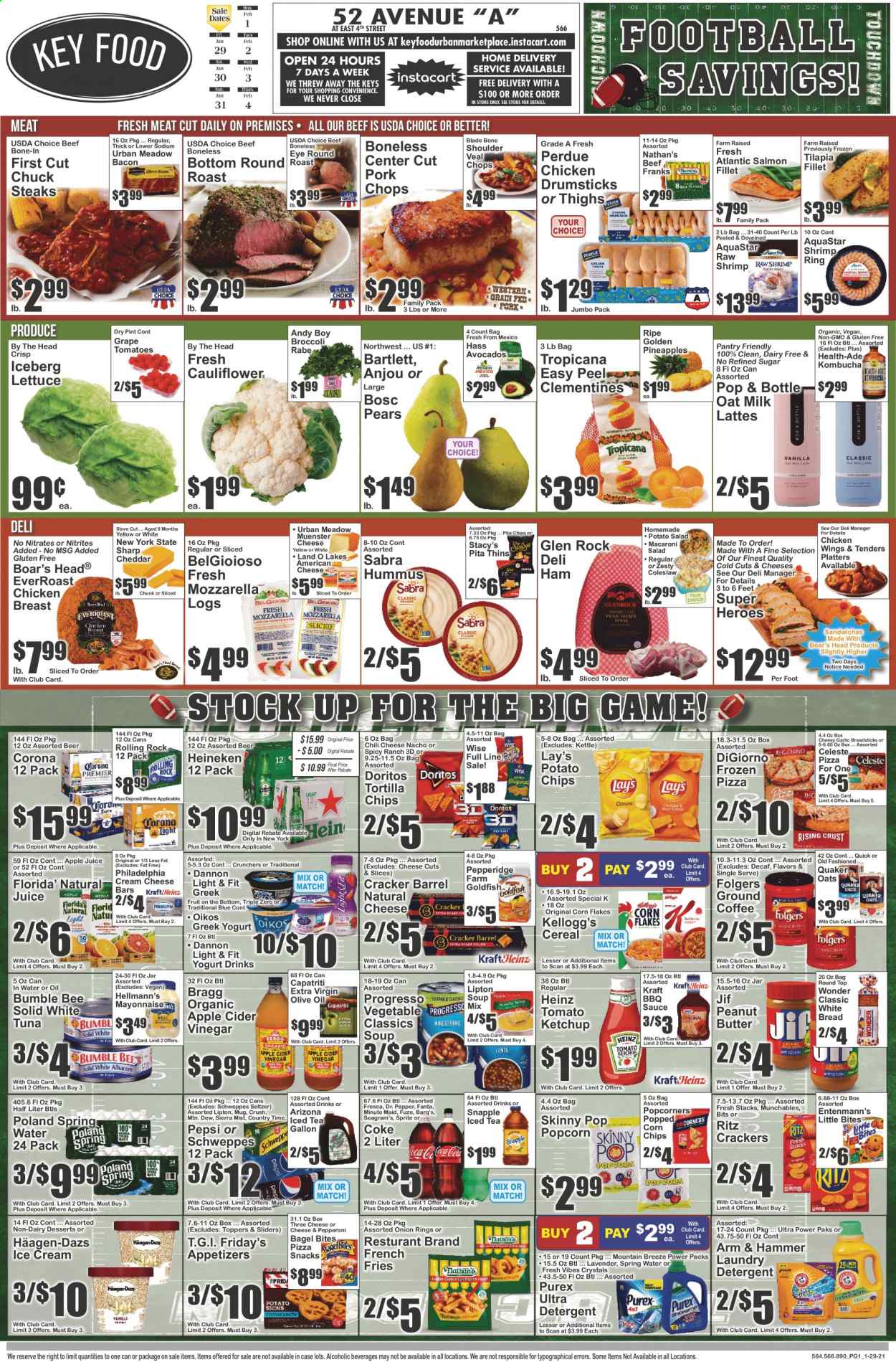 Key Food ad - 01/29/2021 - 02/04/2021. Page 1