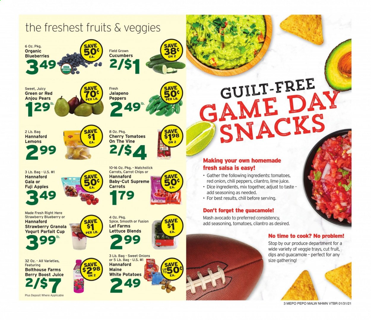 Hannaford ad - 01/31/2021 - 02/06/2021. Page 3