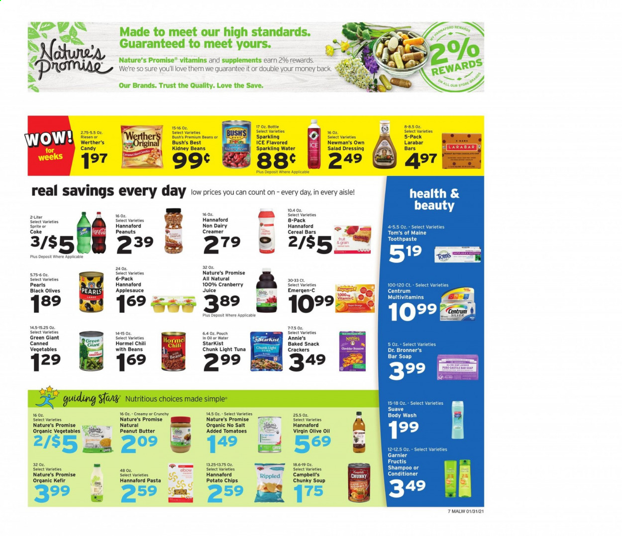 Hannaford ad - 01/31/2021 - 02/06/2021. Page 7