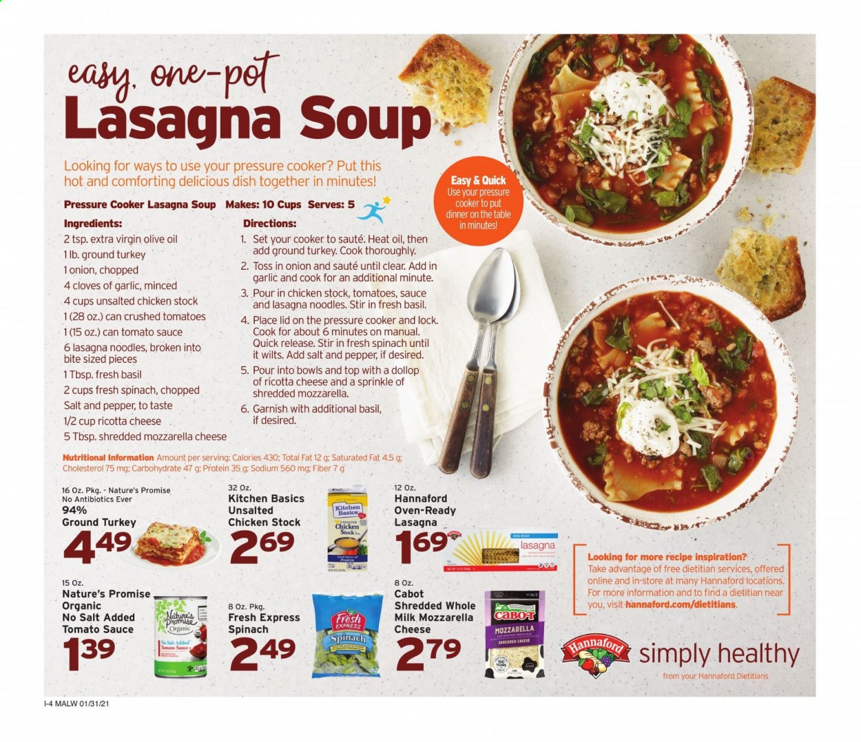 Hannaford ad - 01/31/2021 - 02/06/2021. Page 12