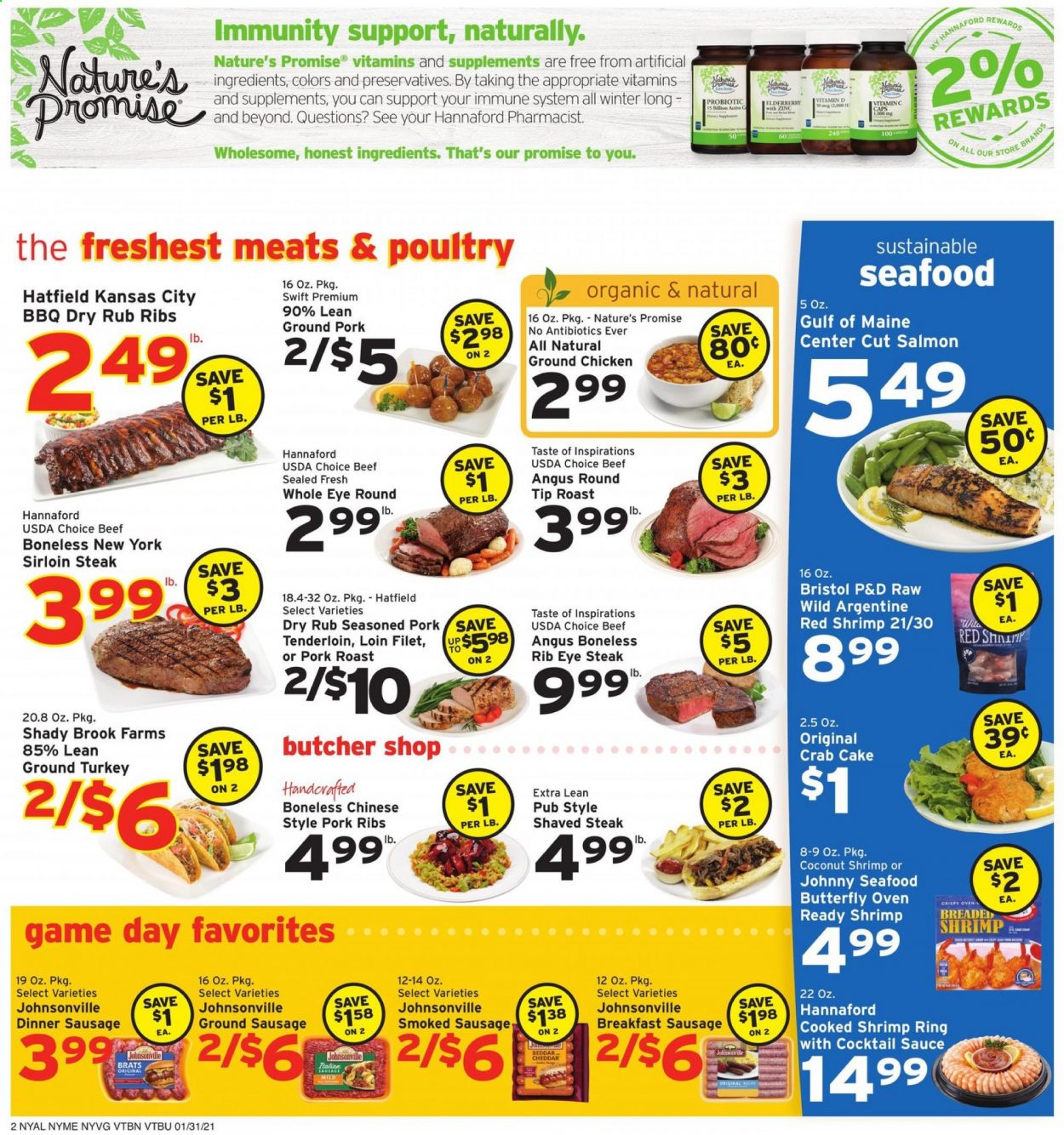 Hannaford ad - 01/31/2021 - 02/06/2021. Page 2