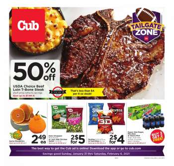 Cub Foods Flyer - 01.31.2021 - 02.06.2021.
