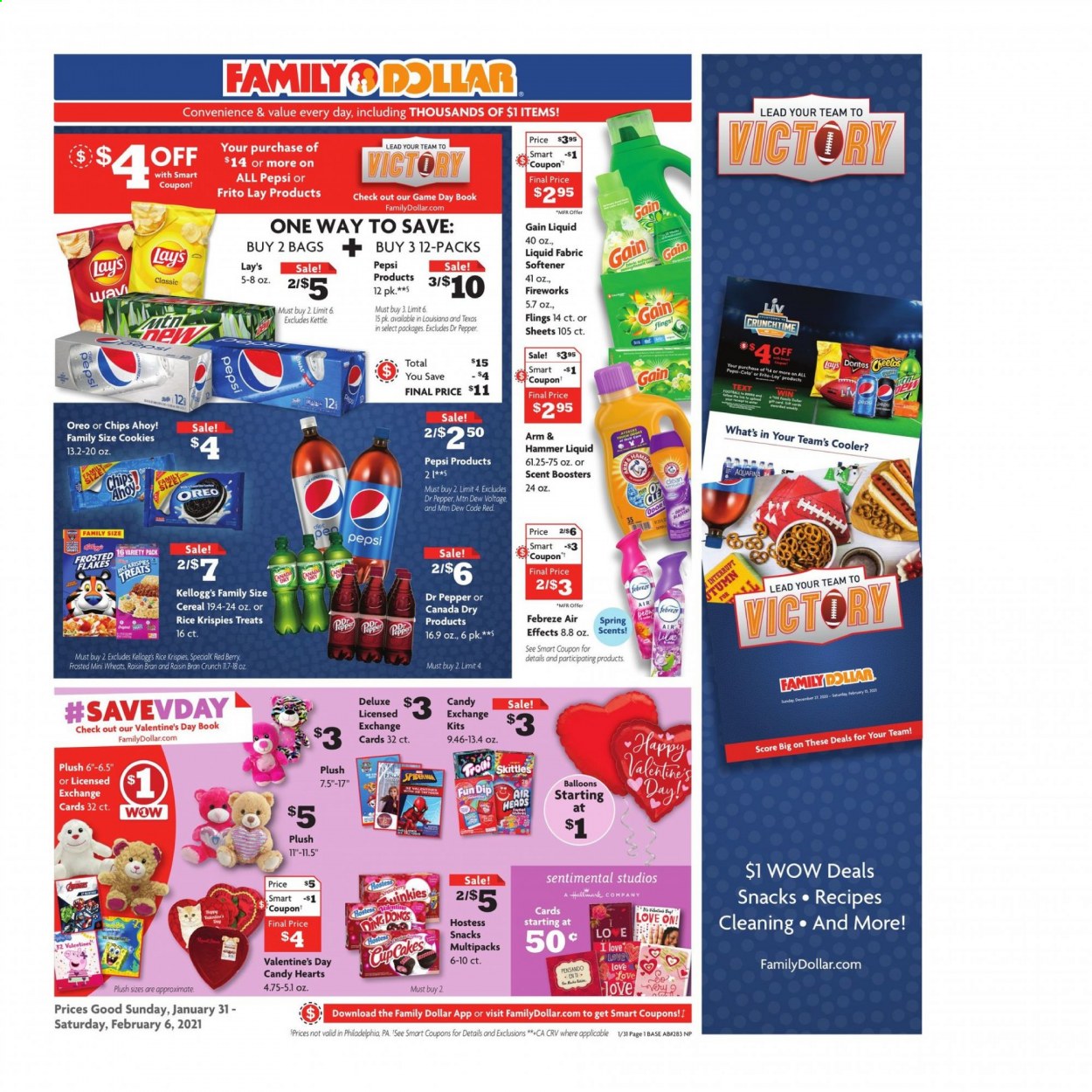 Family Dollar ad - 01/31/2021 - 02/06/2021. Page 1