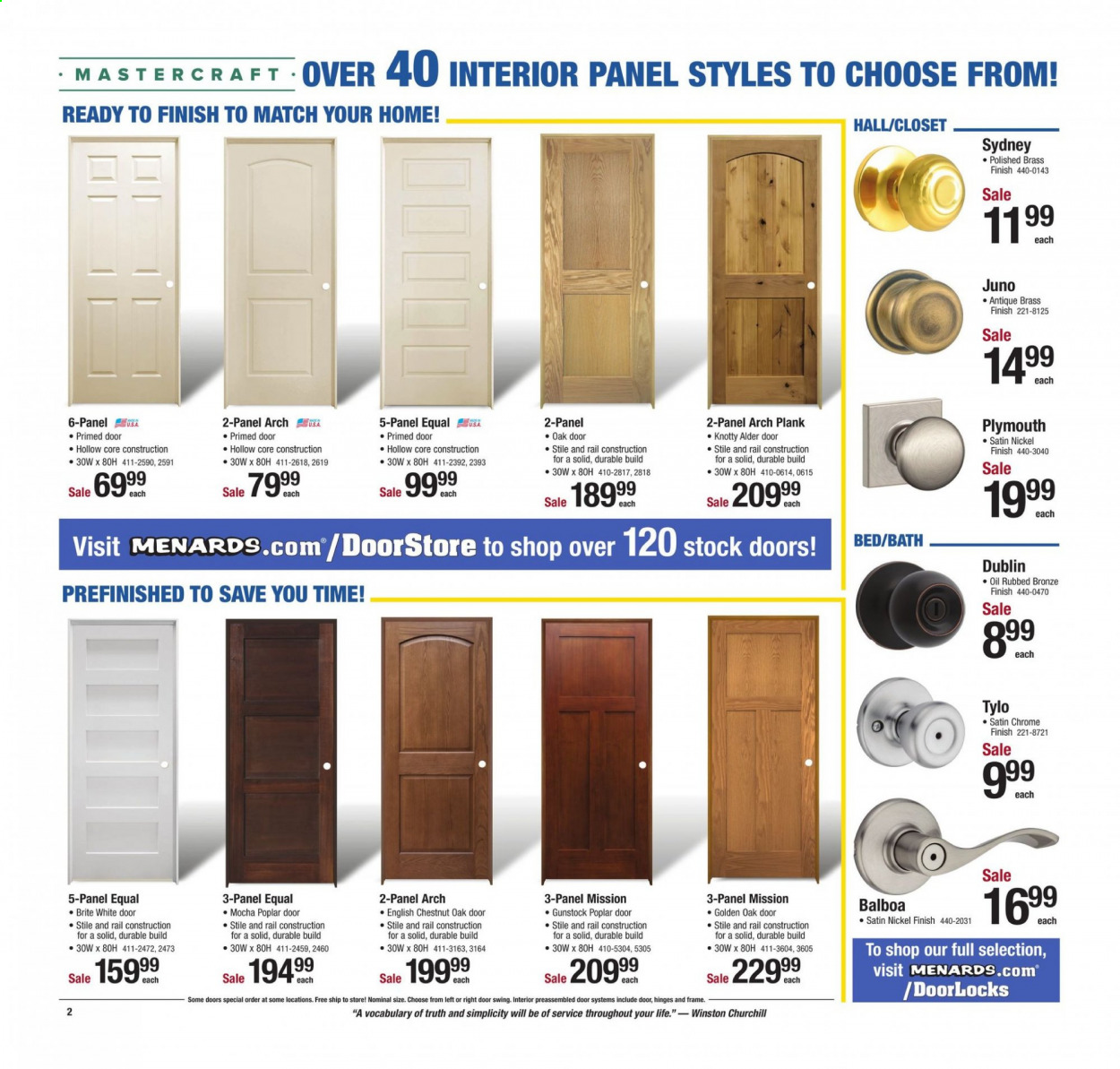 Menards ad - 01/24/2021 - 01/31/2021. Page 2