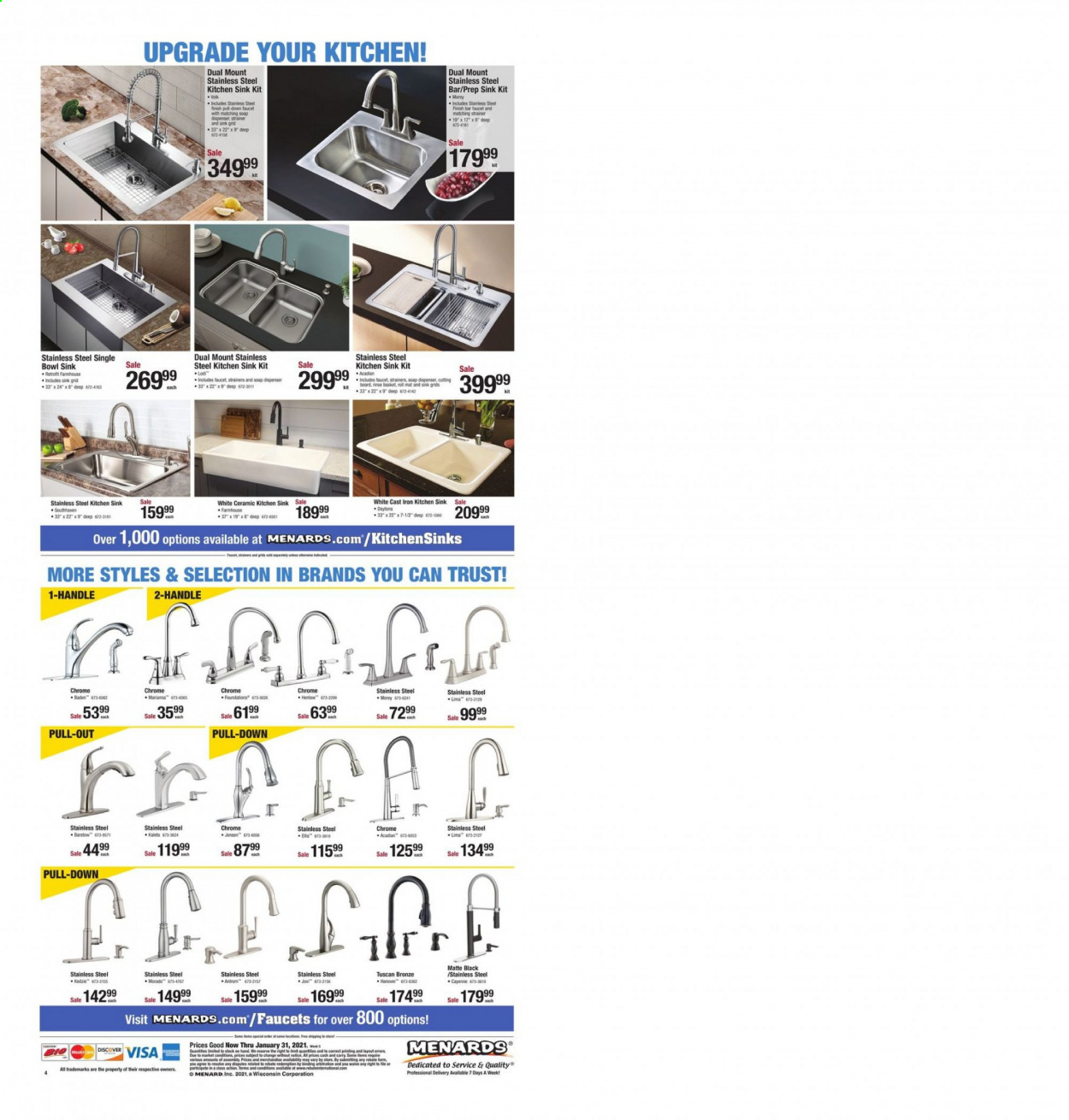 Menards ad - 01/24/2021 - 01/31/2021. Page 3
