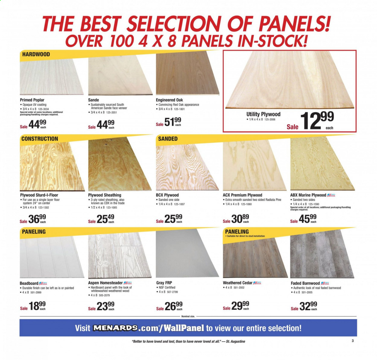 Menards ad - 01/31/2021 - 02/13/2021. Page 3