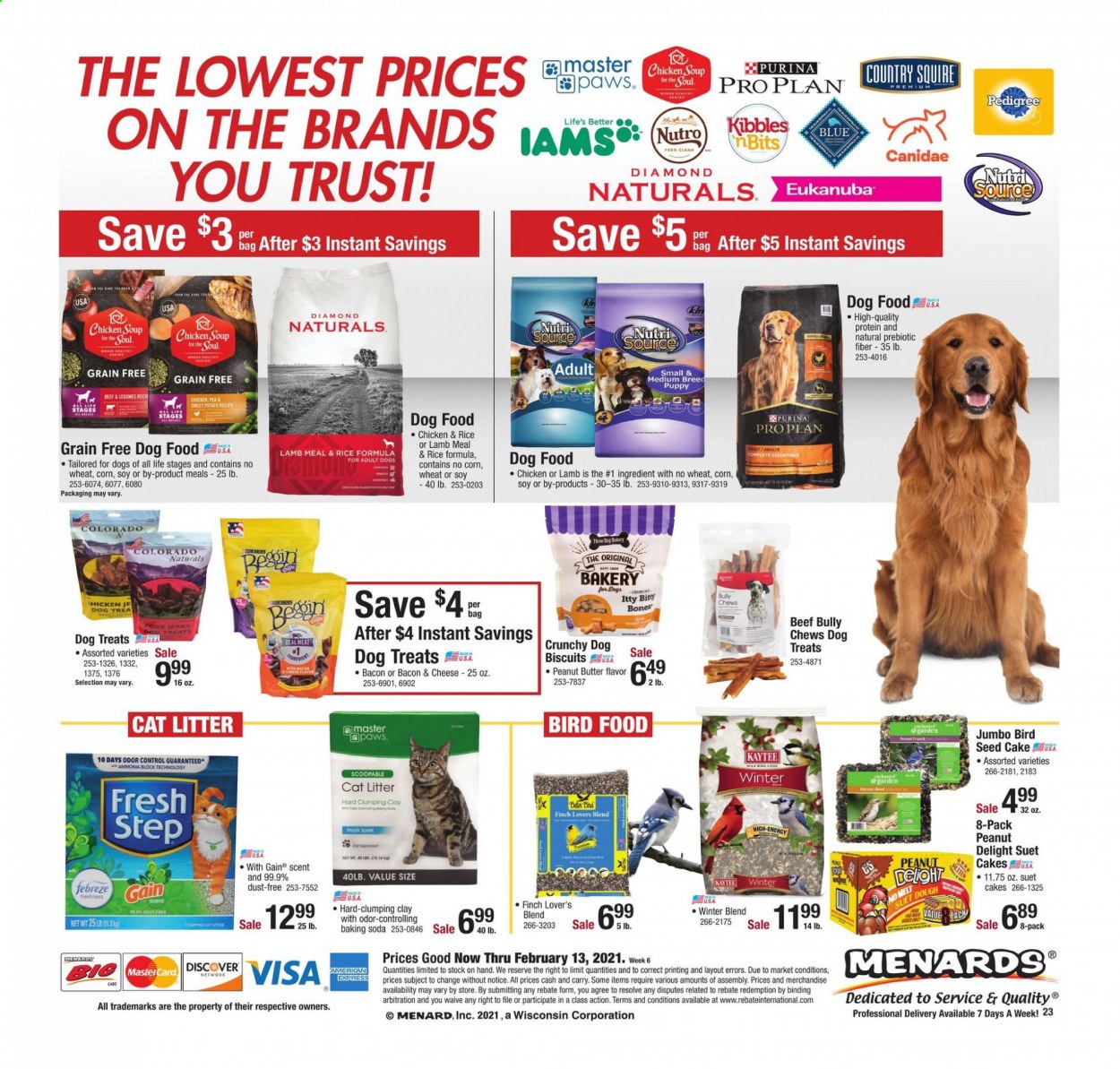 Menards ad - 01/31/2021 - 02/13/2021. Page 25