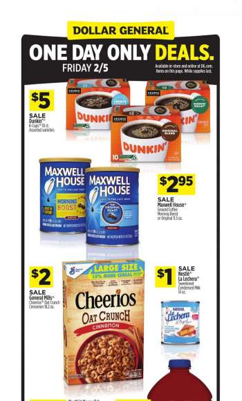 Dollar General Flyer - 02.05.2021 - 02.05.2021.