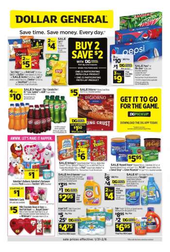 Dollar General Flyer - 01.31.2021 - 02.06.2021.