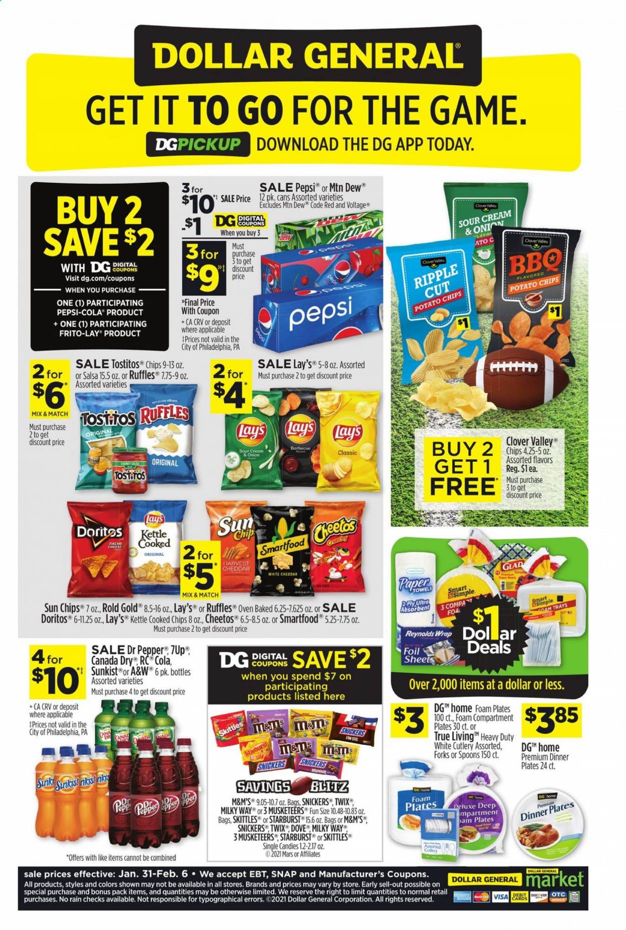 Dollar General ad - 01/31/2021 - 02/06/2021. Page 9