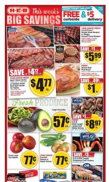H-E-B Flyer - 02.03.2021 - 02.09.2021.