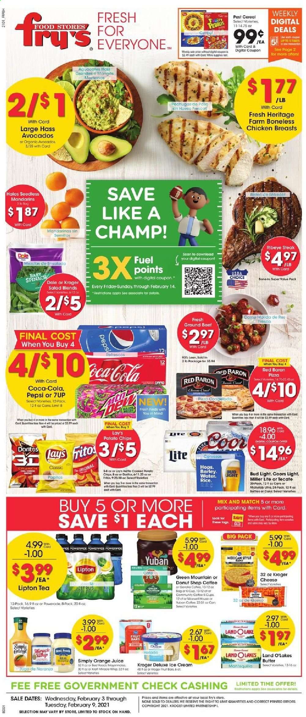Fry’s ad - 02/03/2021 - 02/09/2021. Page 1