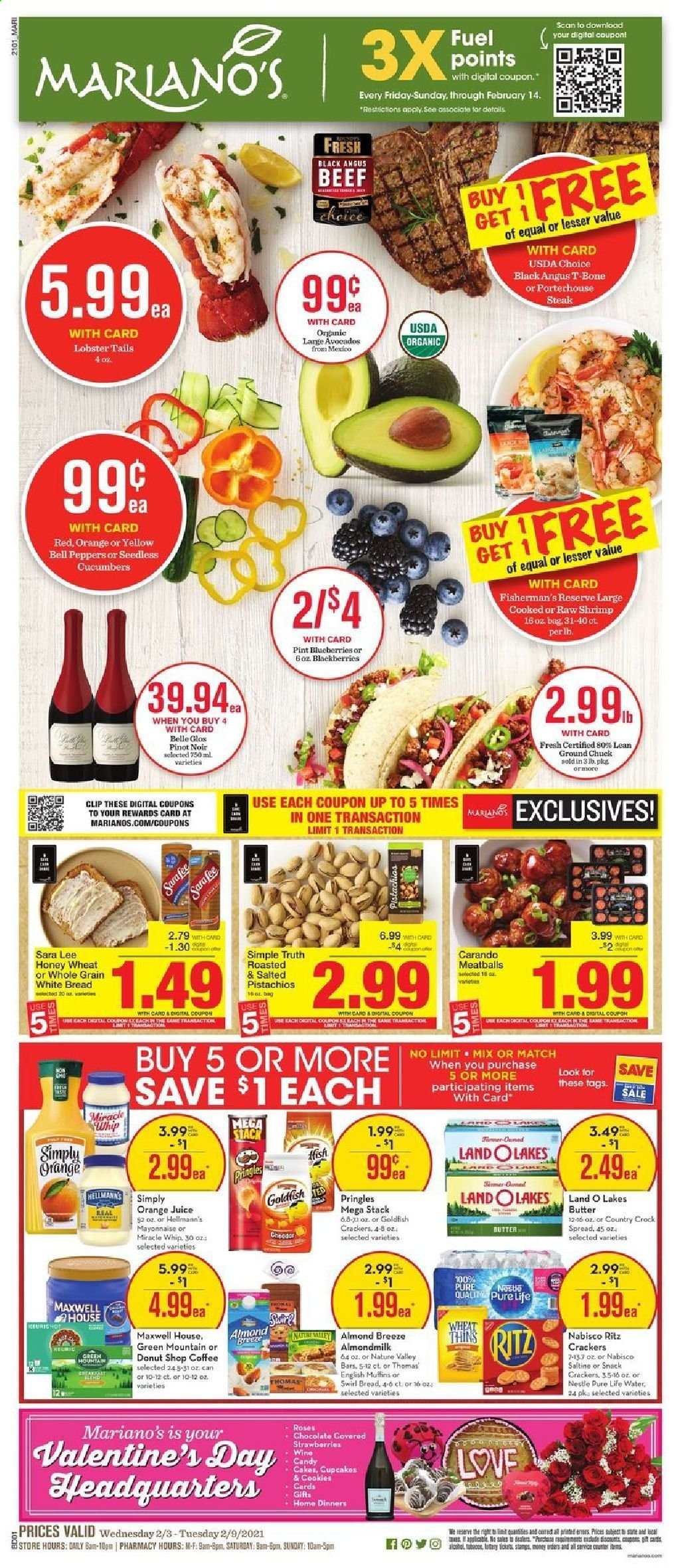 Mariano’s ad - 02/03/2021 - 02/09/2021. Page 1