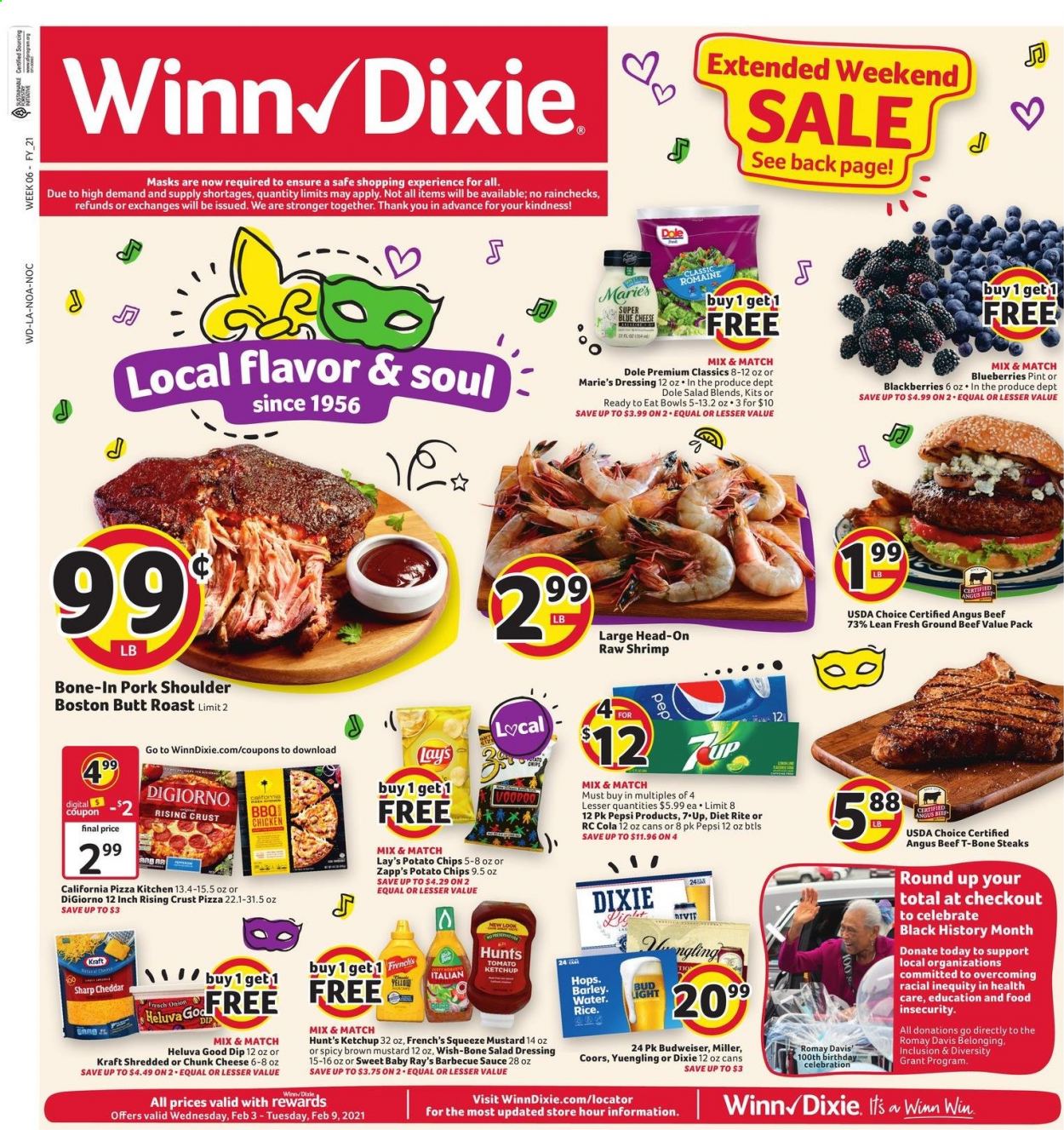 Winn Dixie ad - 02/03/2021 - 02/09/2021. Page 1