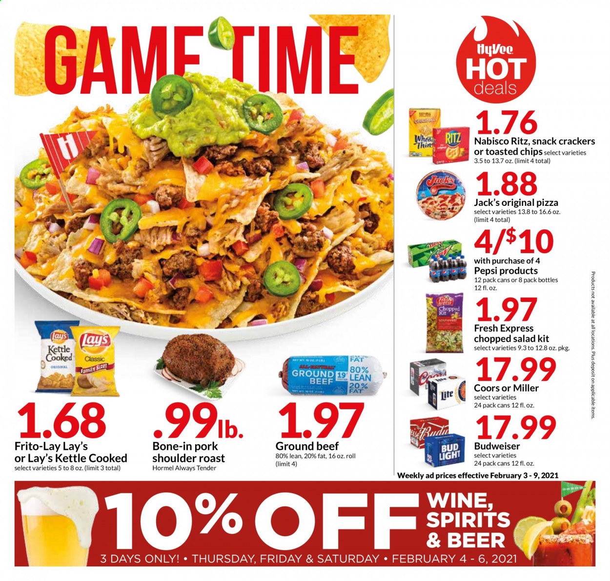 Hy-Vee ad - 02/03/2021 - 02/09/2021. Page 1
