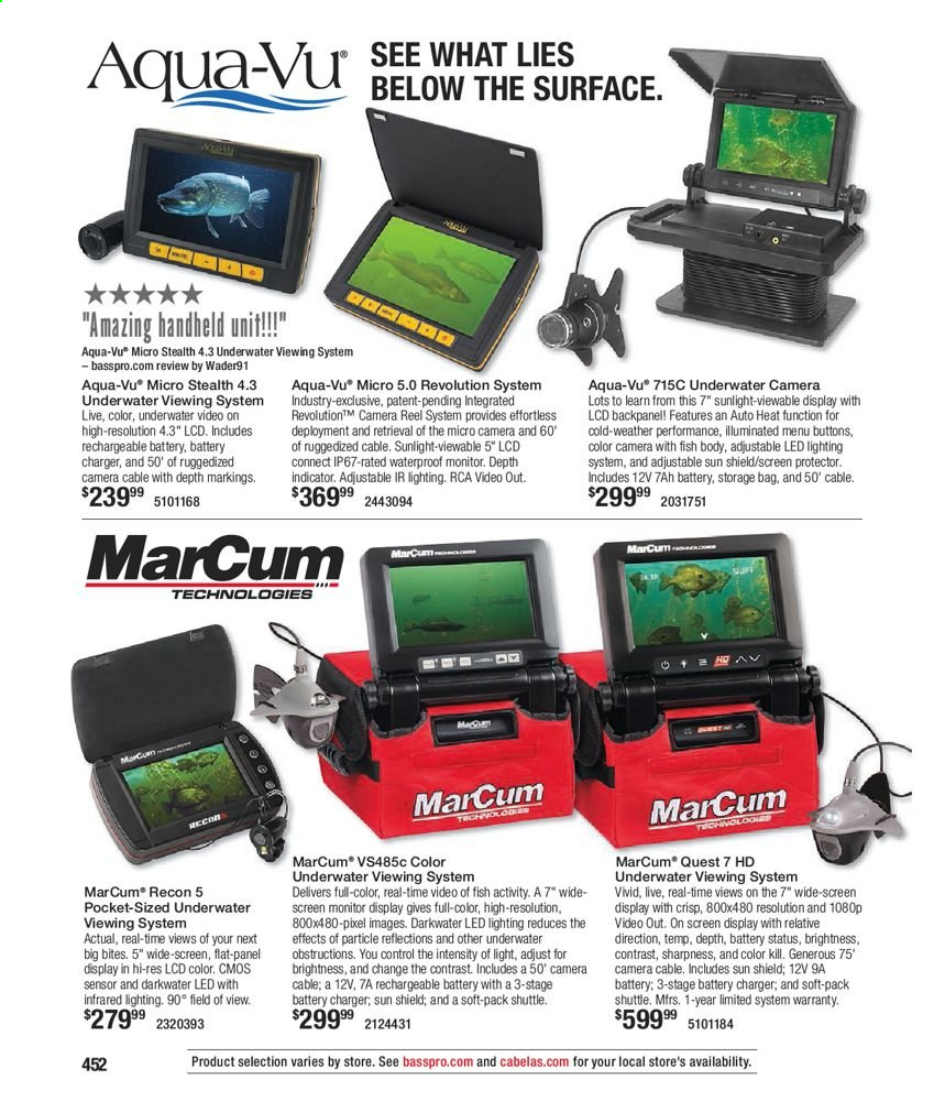thumbnail - Cabela's Flyer - 02/03/2021 - 12/25/2021 - Sales products - battery charger, rechargeable battery, reel. Page 245.