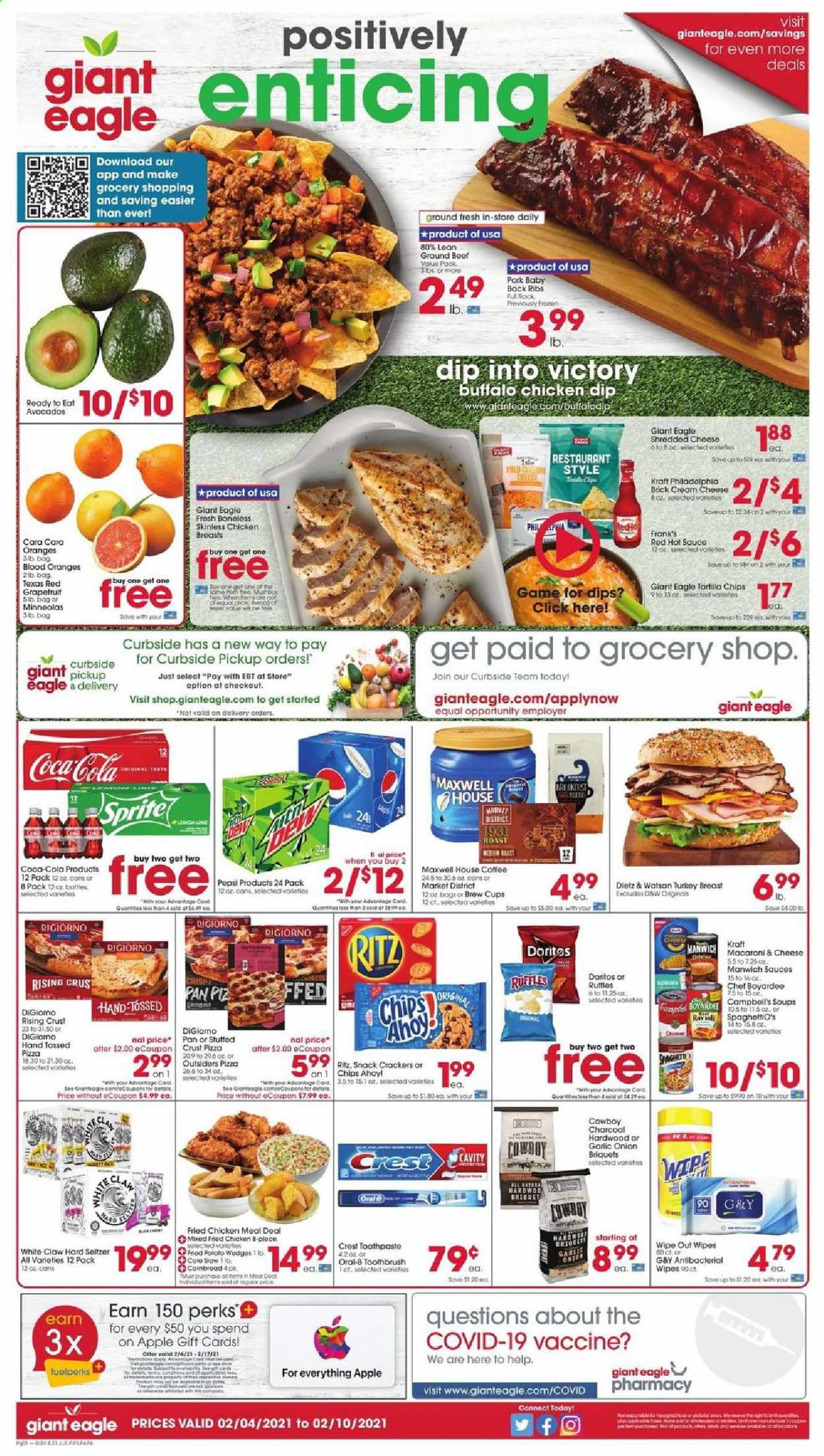 Giant Eagle ad - 02/04/2021 - 02/10/2021. Page 1