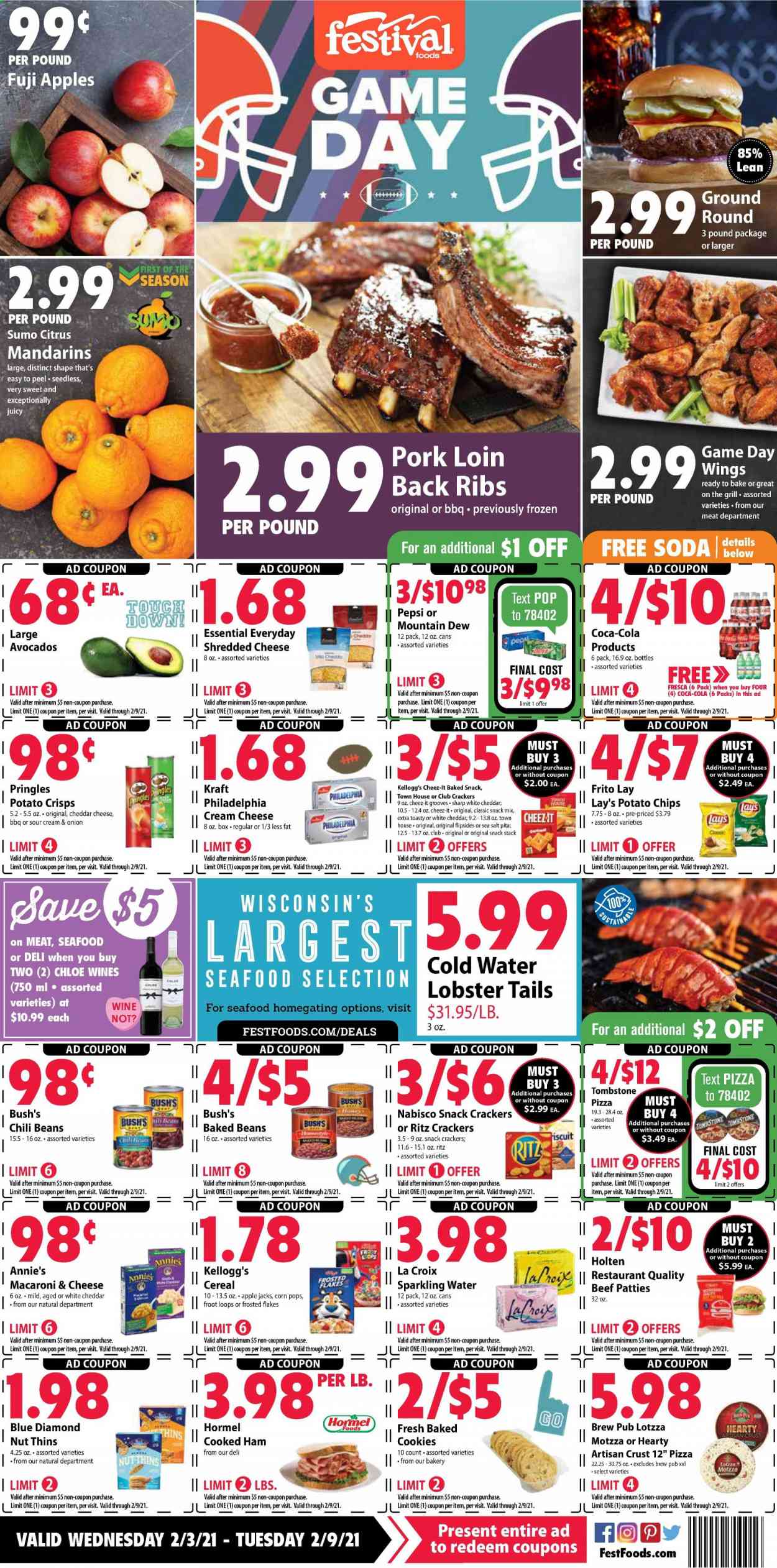 Festival Foods ad - 02/03/2021 - 02/09/2021. Page 1