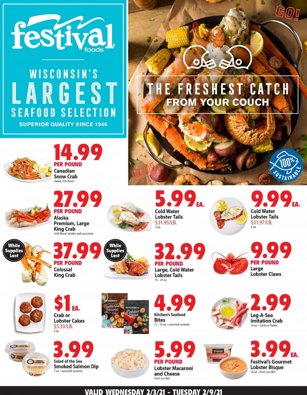 Festival Foods ad - 02/03/2021 - 02/09/2021. Page 3