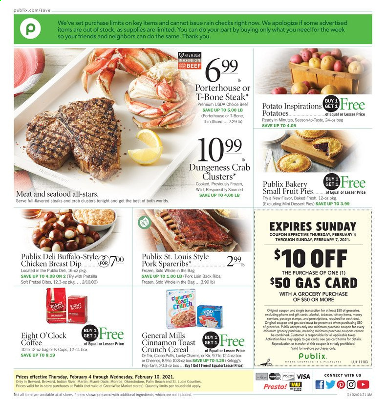 Publix ad - 02/04/2021 - 02/10/2021. Page 1