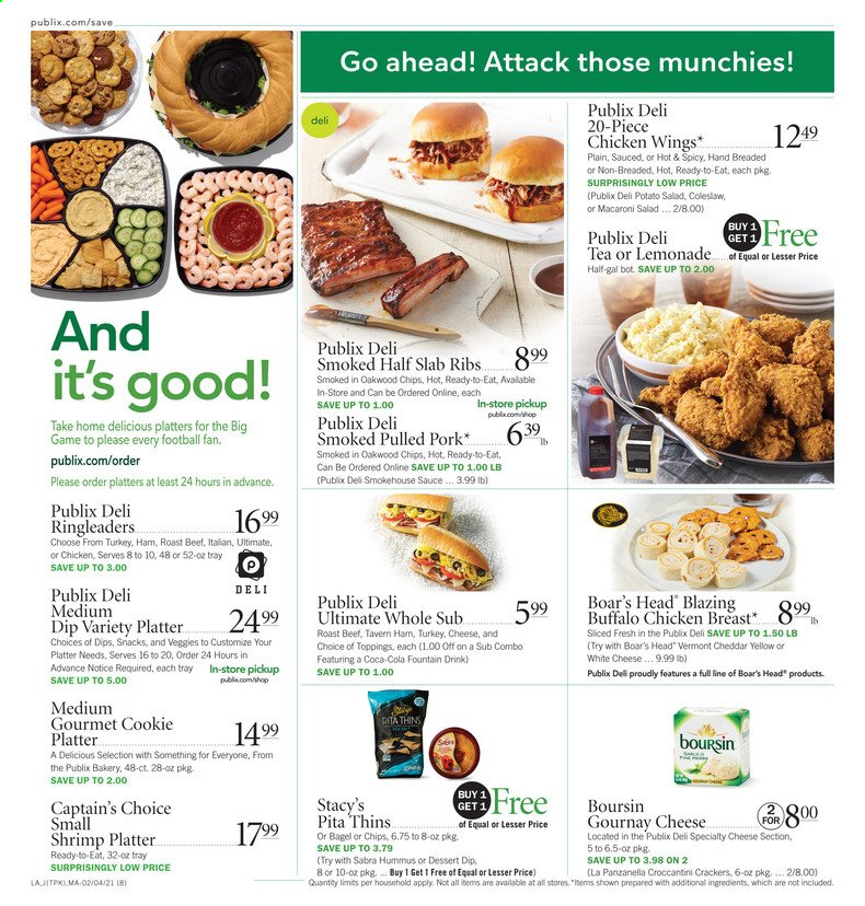 Publix ad - 02/04/2021 - 02/10/2021. Page 8