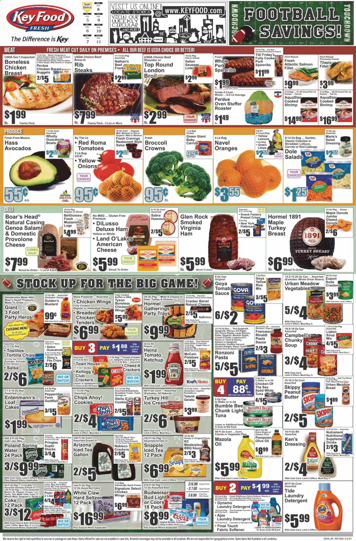 Key Food ad - 02/05/2021 - 02/11/2021. Page 1