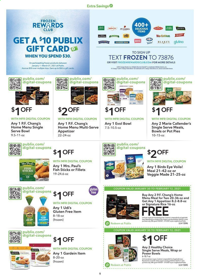 Publix ad - 01/30/2021 - 02/12/2021. Page 9