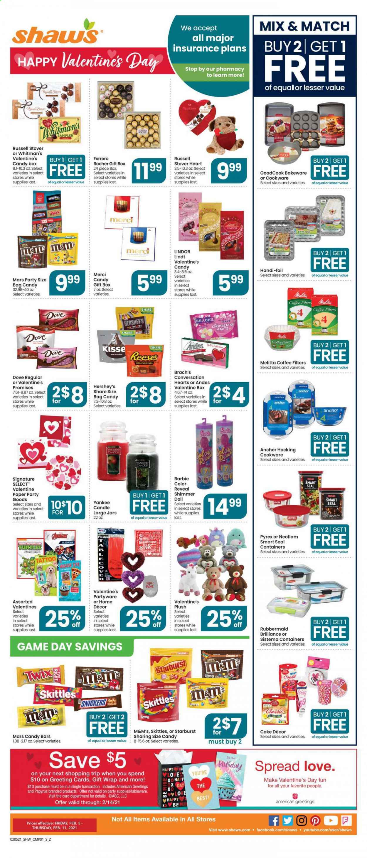 Shaw’s ad - 02/05/2021 - 02/11/2021. Page 5