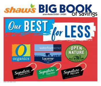 Shaw’s Flyer - 02.05.2021 - 03.04.2021.