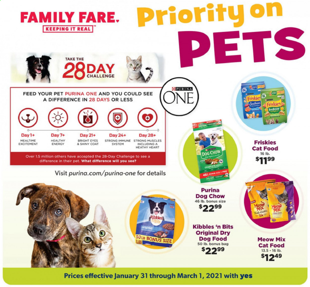 Family Fare ad - 01/31/2021 - 03/01/2021. Page 1