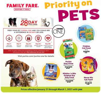 Family Fare Flyer - 01.31.2021 - 03.01.2021.