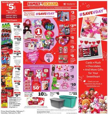 Family Dollar Flyer - 02.07.2021 - 02.13.2021.