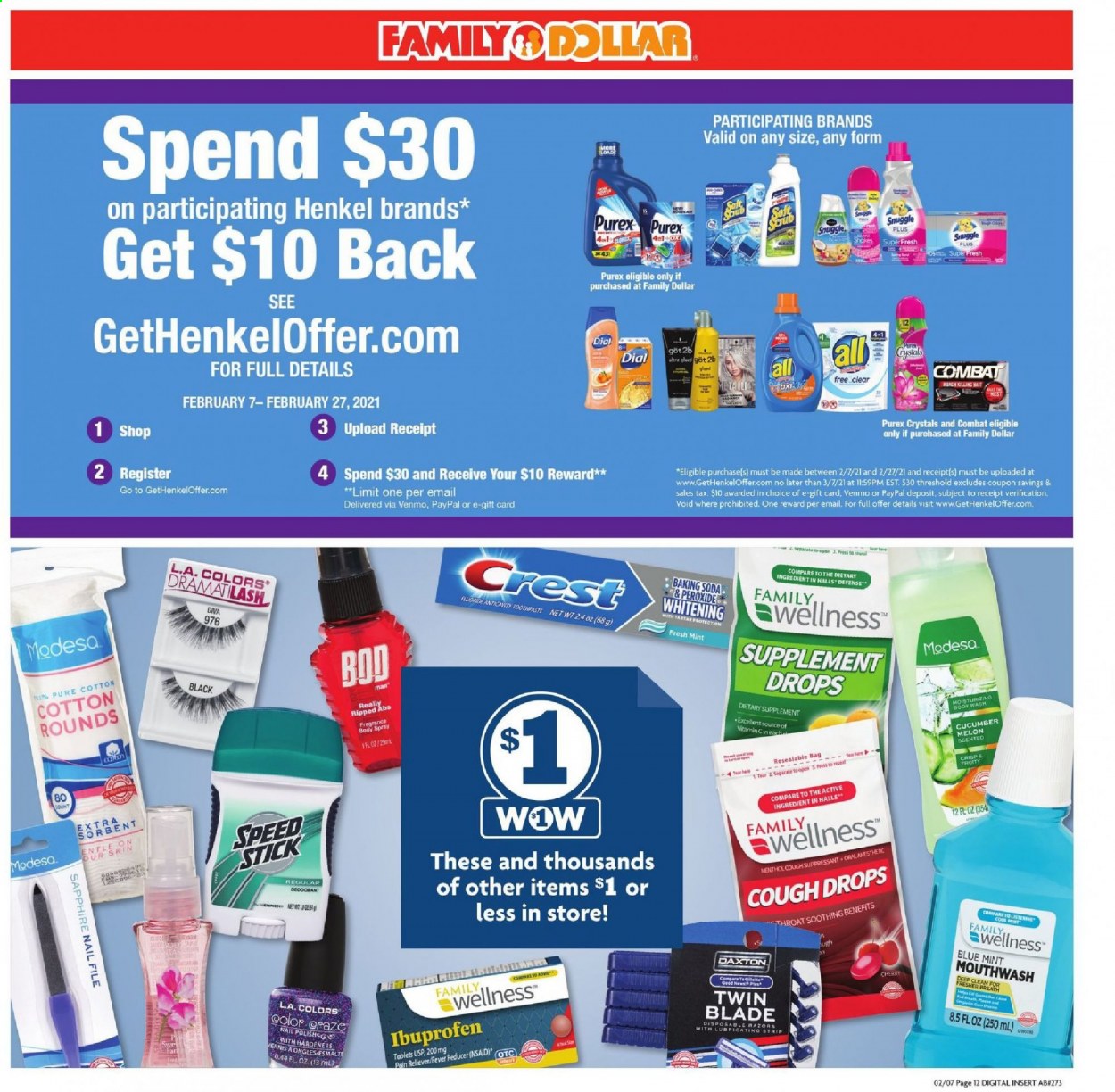 Family Dollar ad - 02/07/2021 - 02/13/2021. Page 12