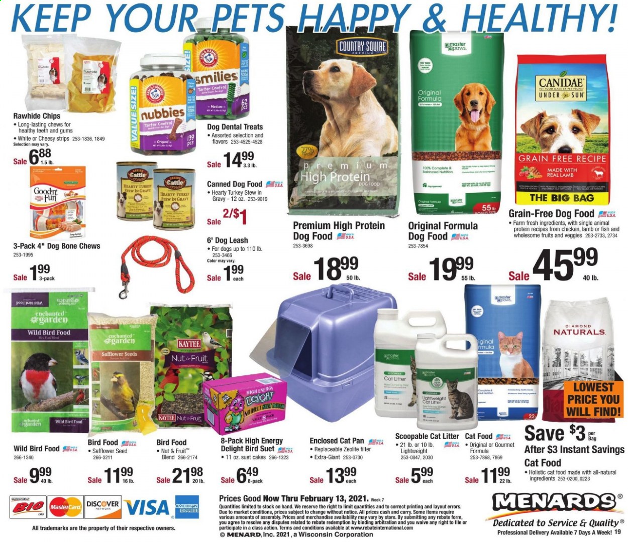 Menards ad - 02/07/2021 - 02/13/2021. Page 19