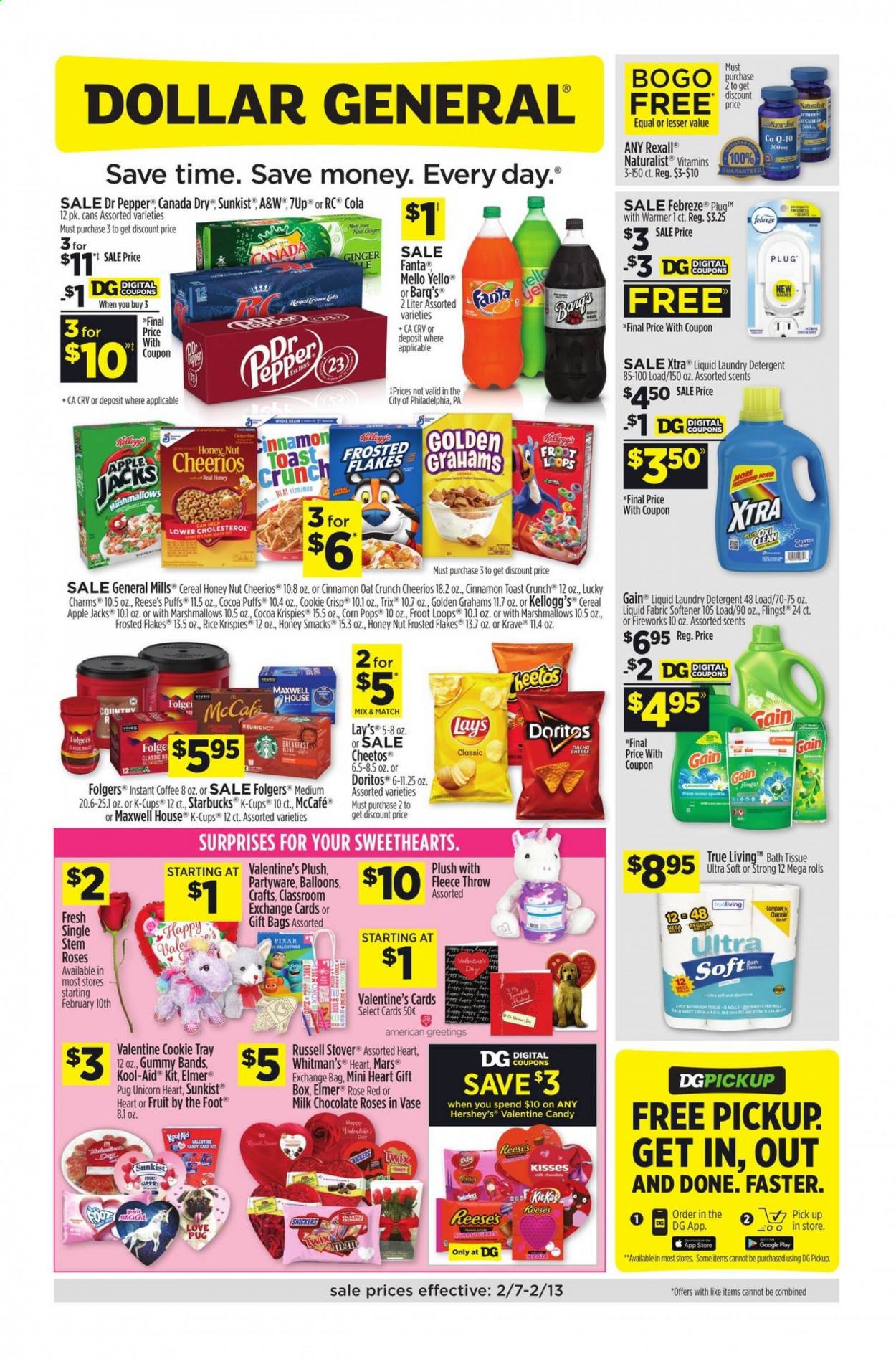 Dollar General ad - 02/07/2021 - 02/13/2021. Page 1