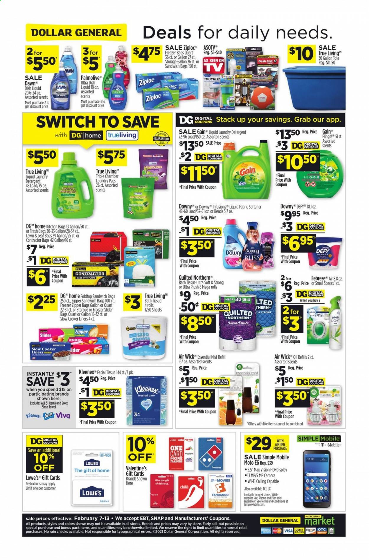 Dollar General ad - 02/07/2021 - 02/13/2021. Page 2