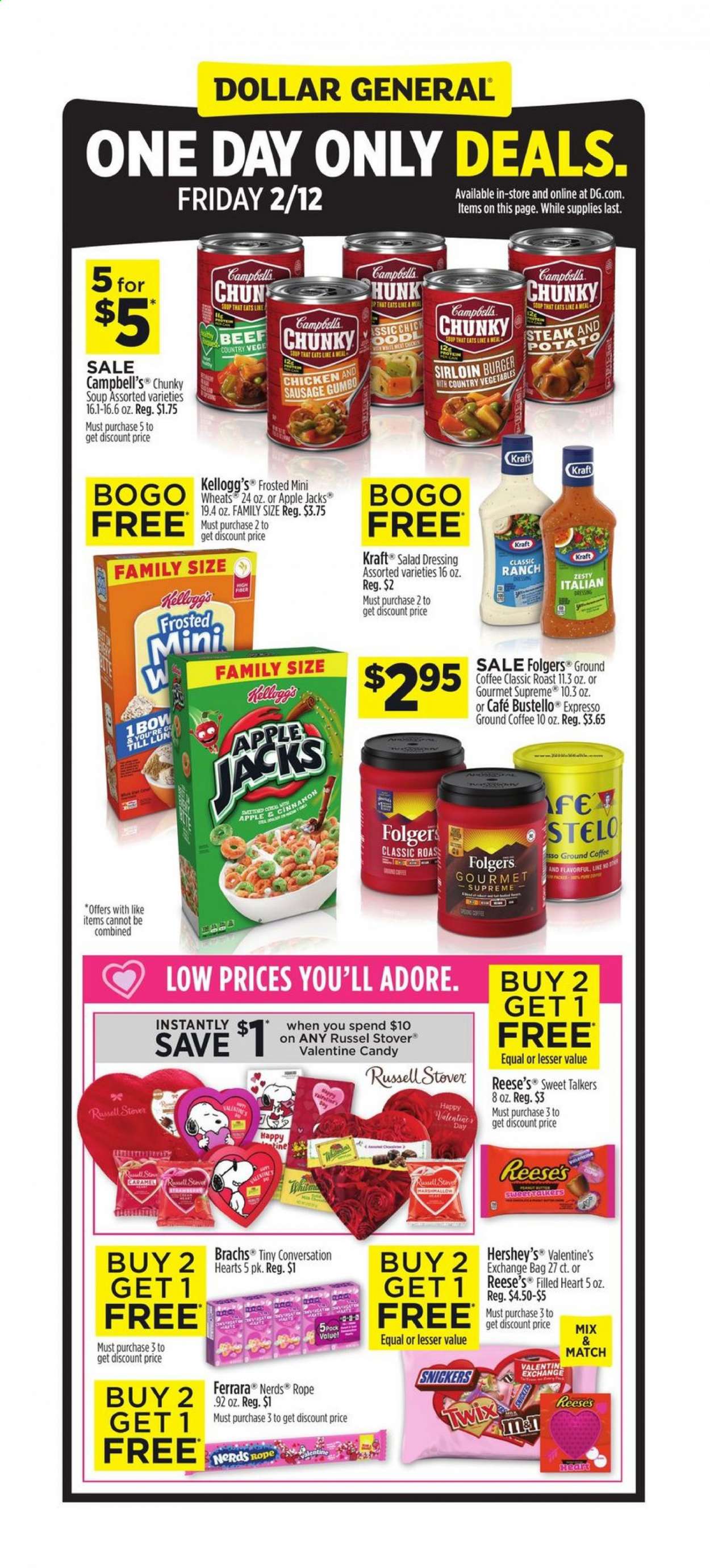Dollar General ad - 02/12/2021 - 02/12/2021. Page 1