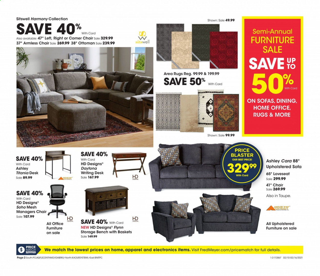 thumbnail - Fred Meyer Flyer - 02/10/2021 - 02/16/2021 - Sales products - basket. Page 2.
