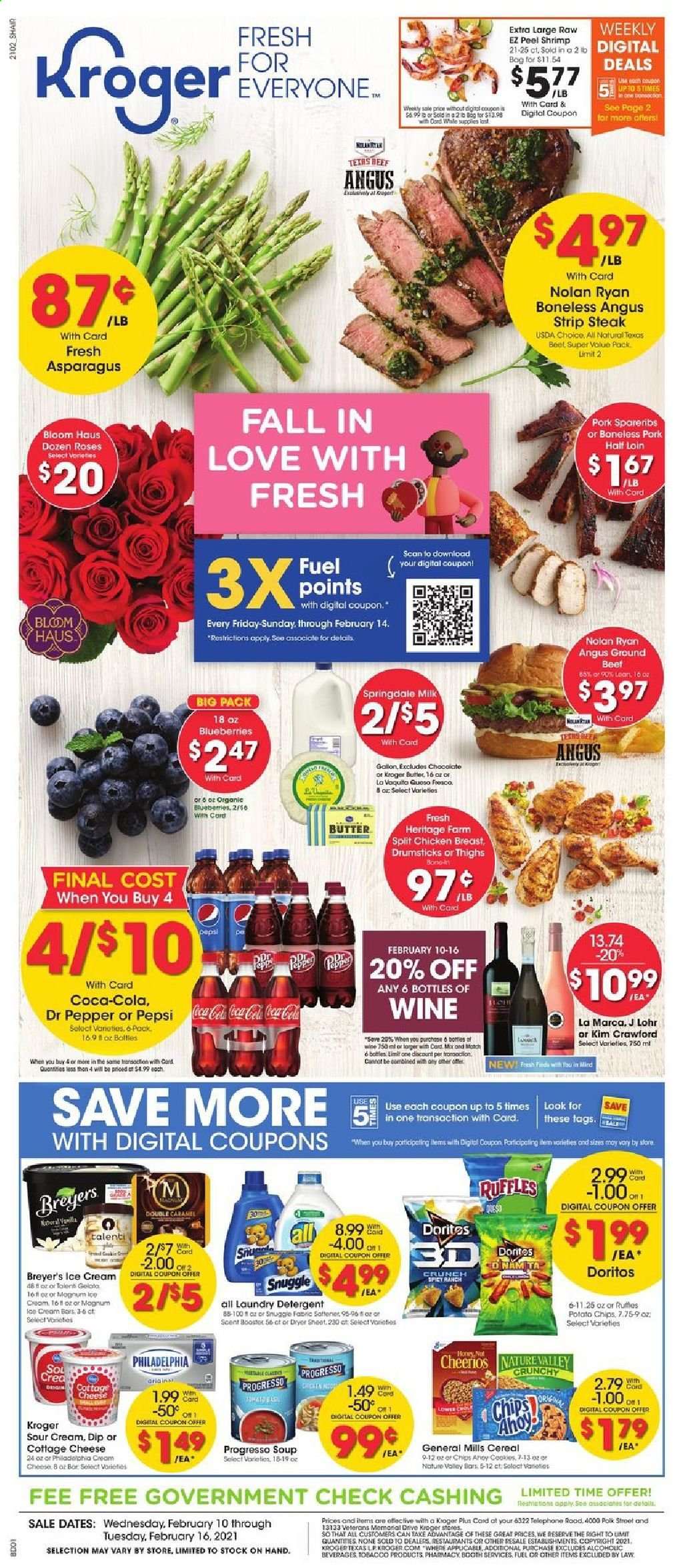 Kroger ad - 02/10/2021 - 02/16/2021. Page 1