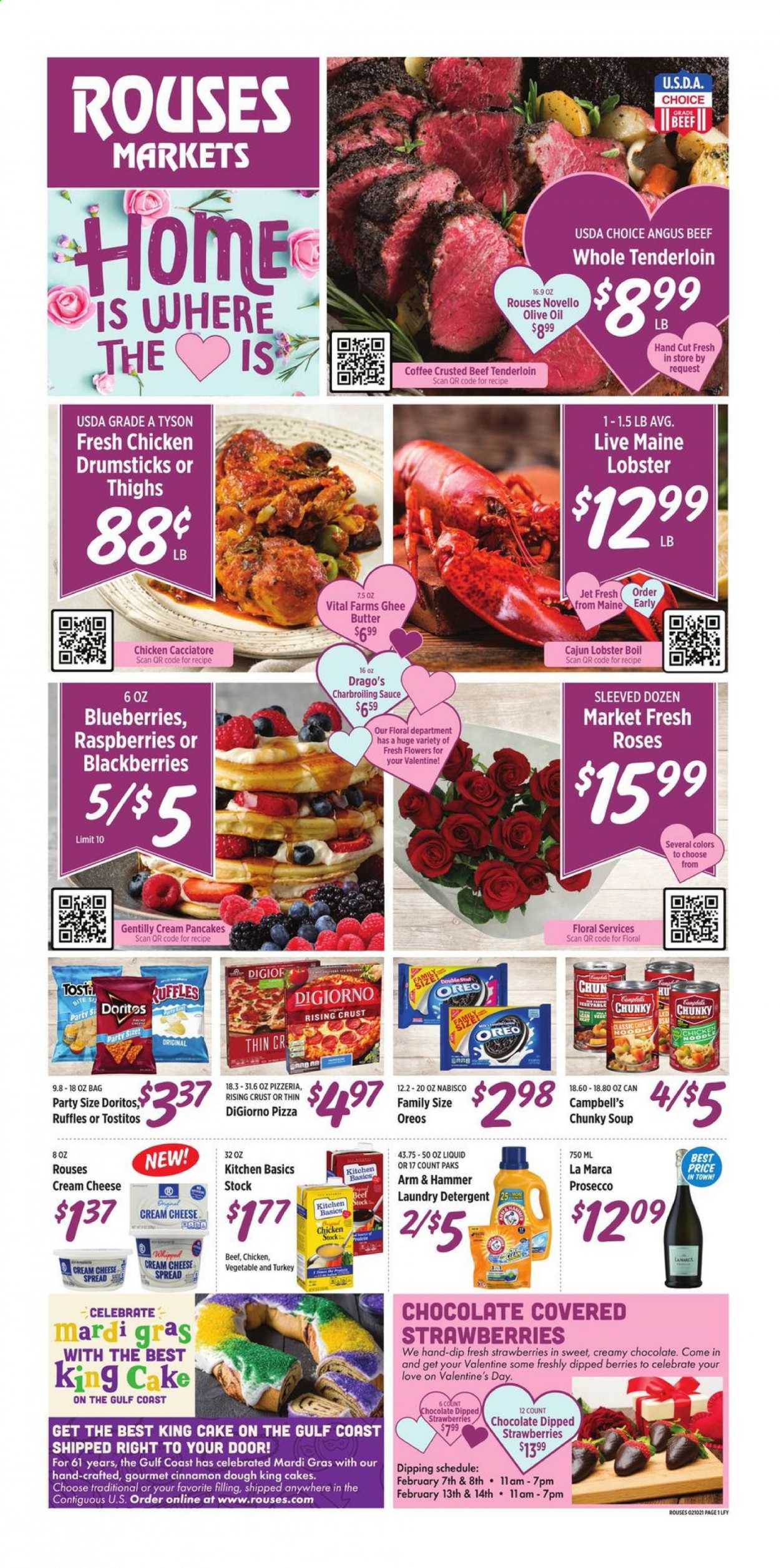 Rouses Markets ad - 02/10/2021 - 02/17/2021. Page 1