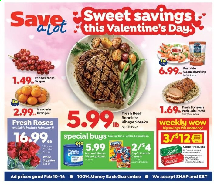 Save a Lot ad - 02/10/2021 - 02/16/2021. Page 1