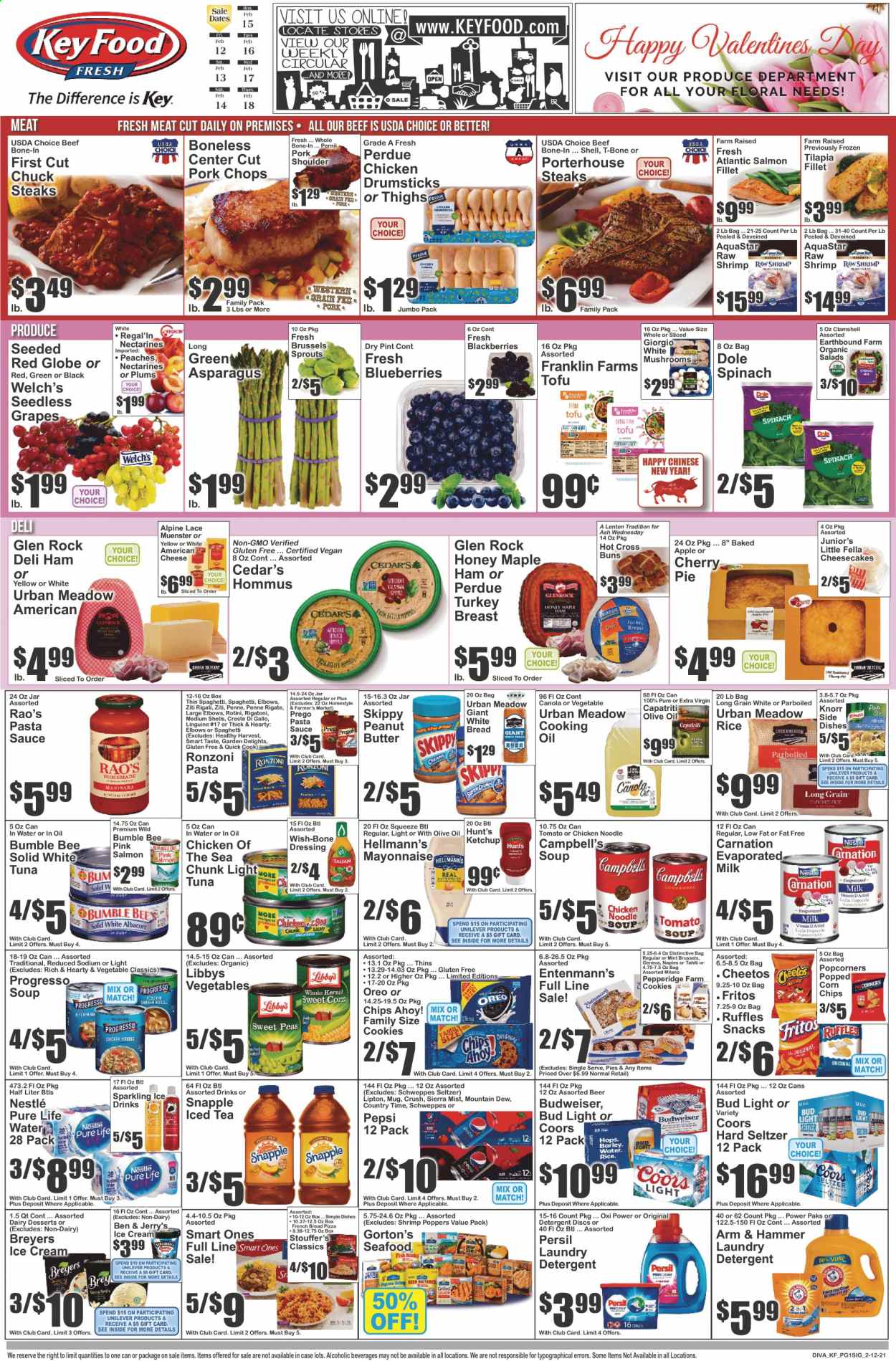 Key Food ad - 02/12/2021 - 02/18/2021. Page 1