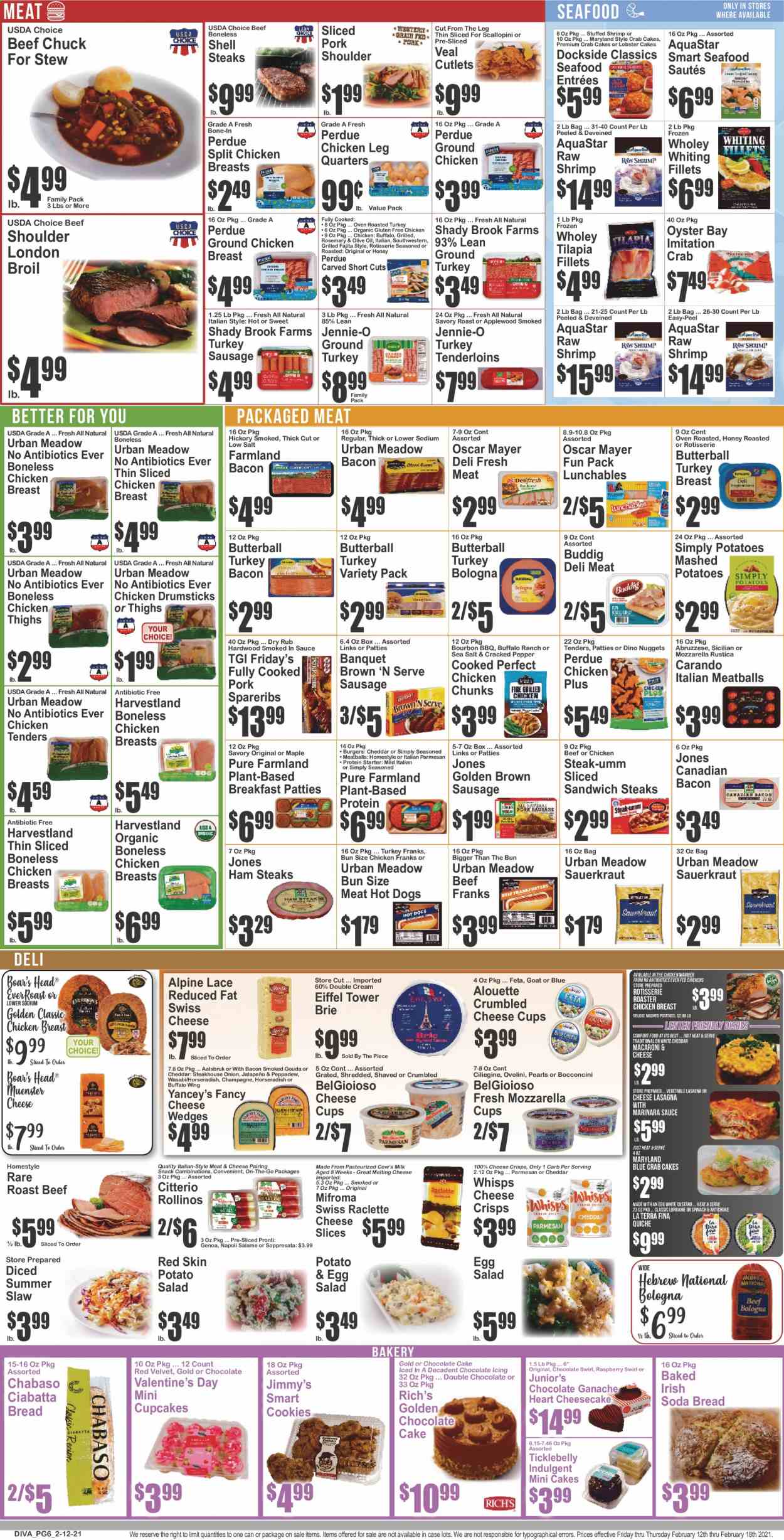 Key Food ad - 02/12/2021 - 02/18/2021. Page 6