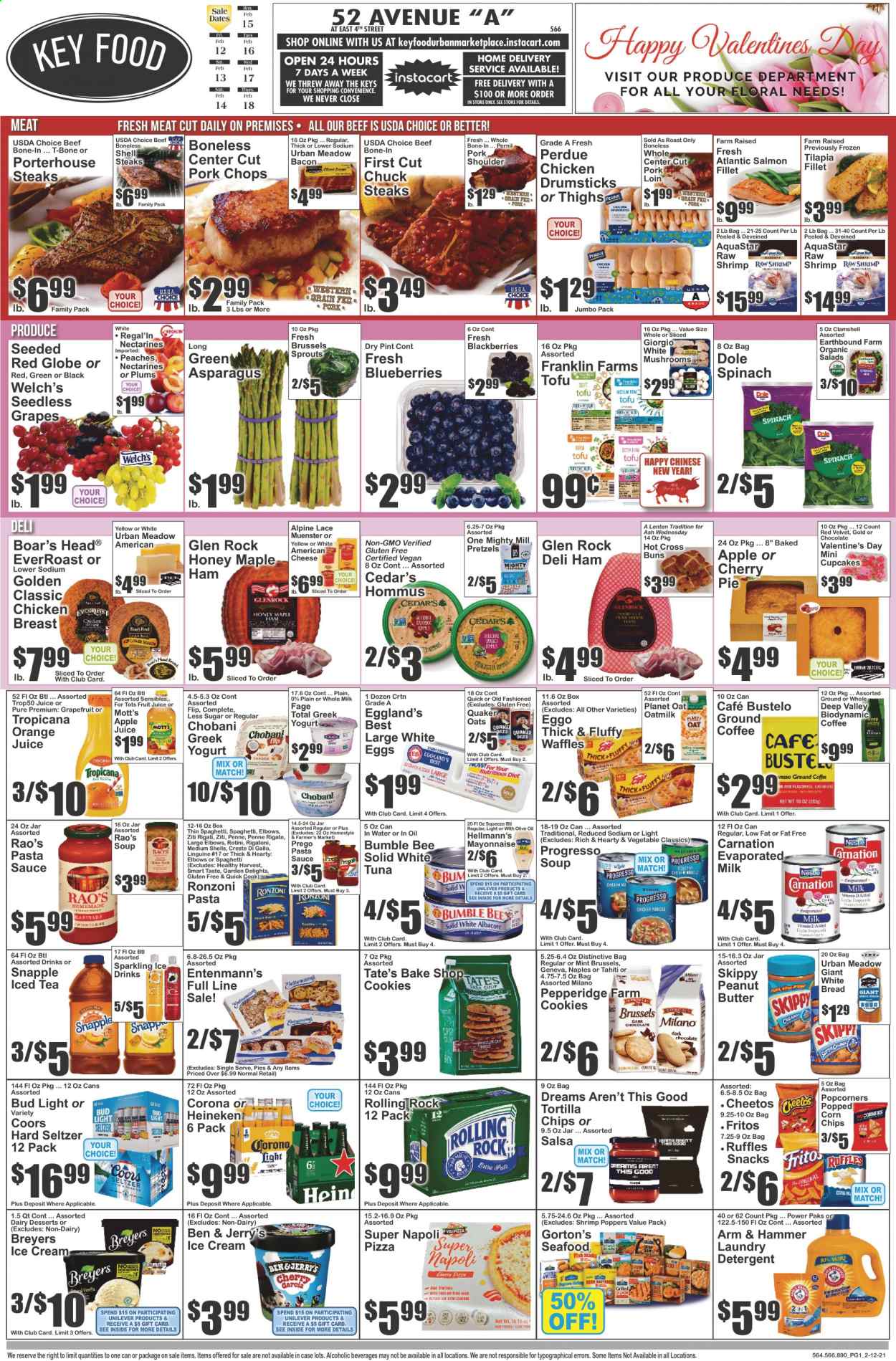 Key Food ad - 02/12/2021 - 02/18/2021. Page 1