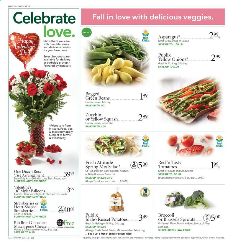 Publix ad - 02/11/2021 - 02/17/2021. Page 6