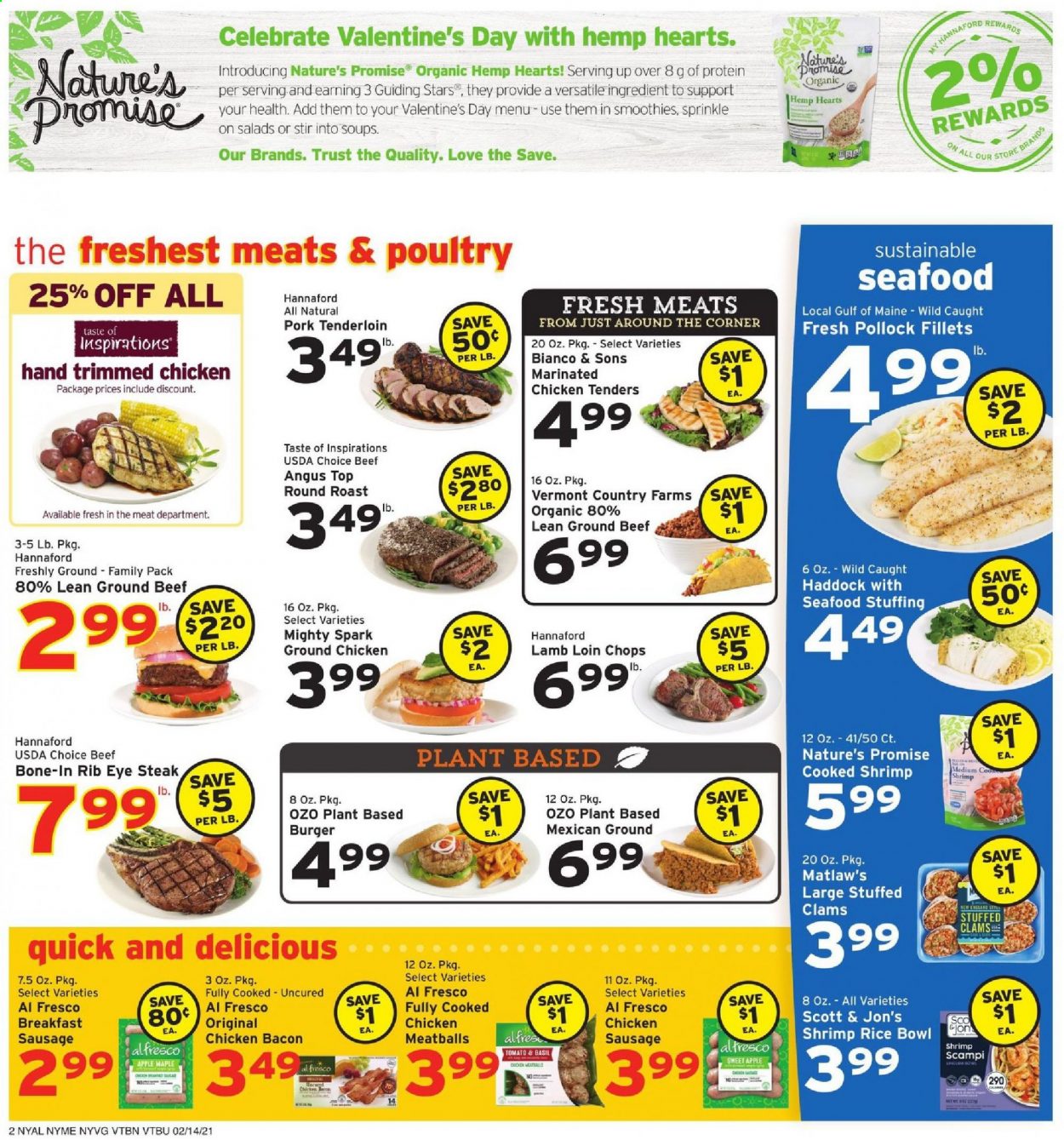 Hannaford ad - 02/14/2021 - 02/20/2021. Page 2