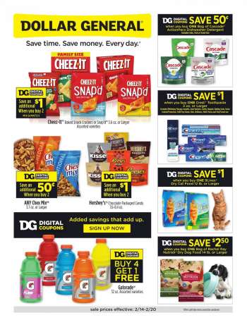 Dollar General Flyer - 02.14.2021 - 02.20.2021.