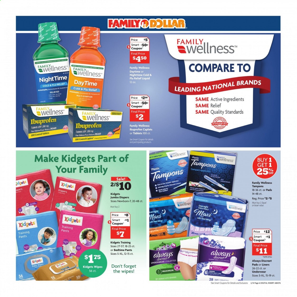 Family Dollar ad - 02/14/2021 - 02/20/2021. Page 6