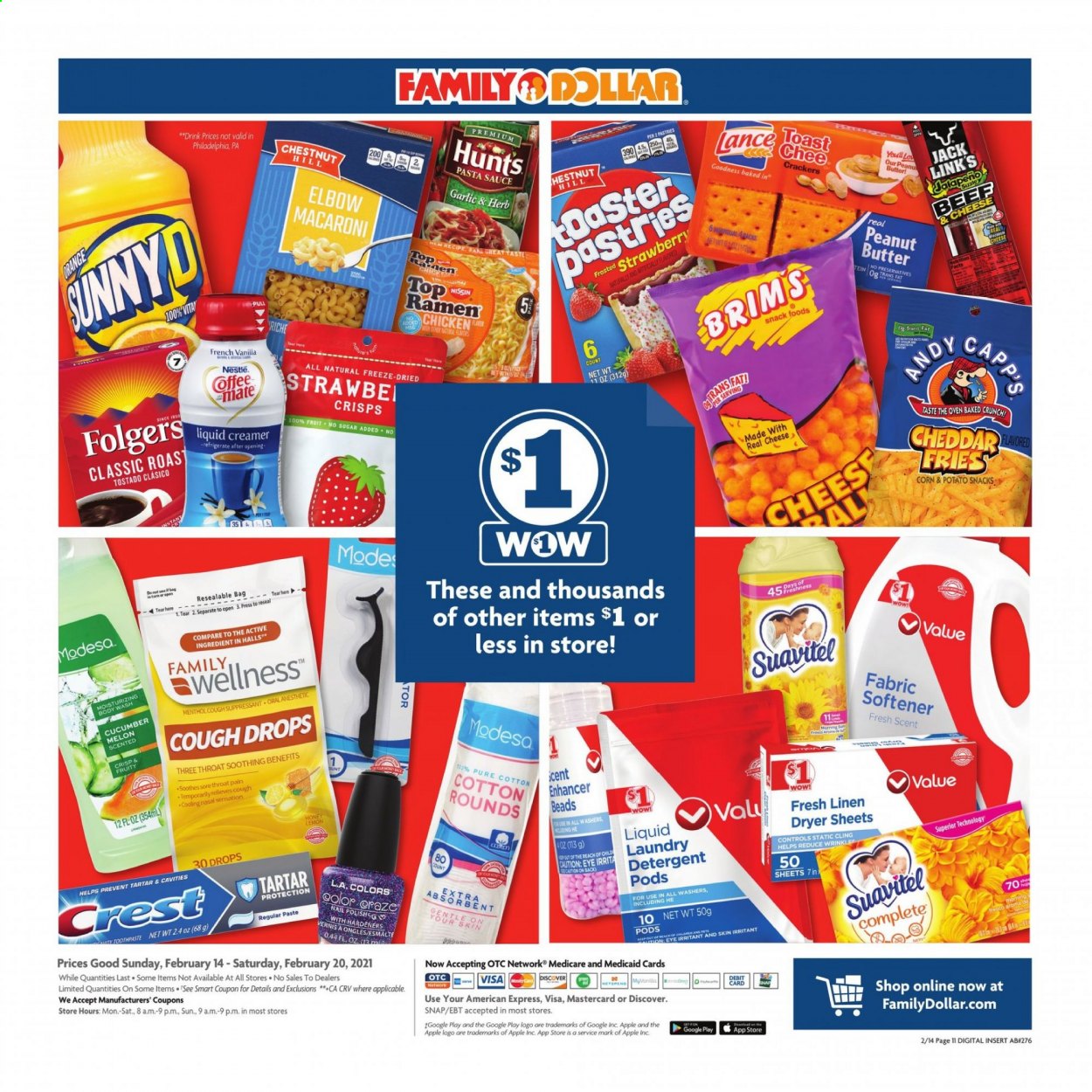 Family Dollar ad - 02/14/2021 - 02/20/2021. Page 13